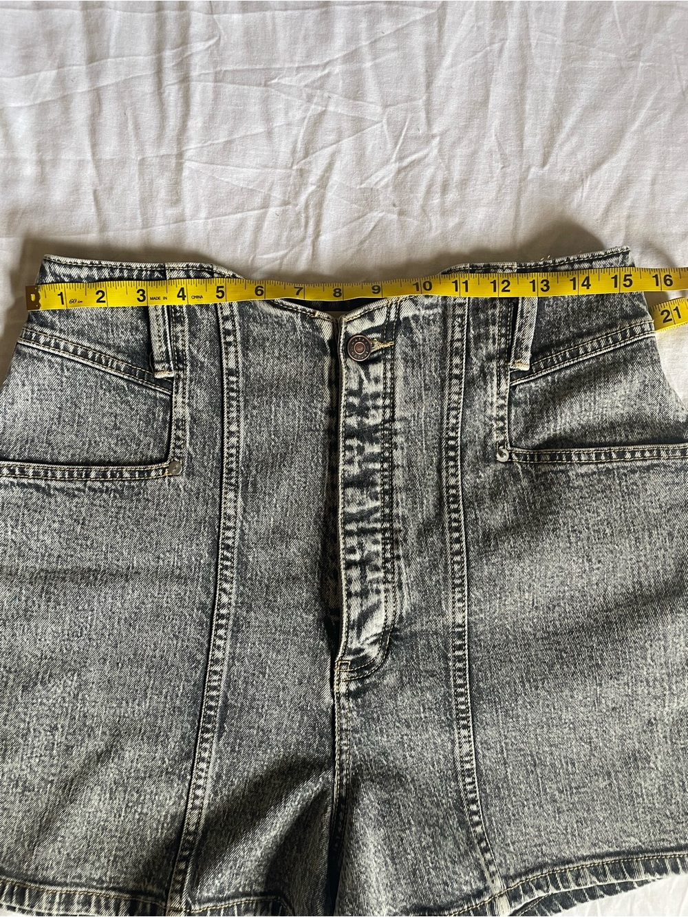 Happy Nature Ultra High Waist Jean Shorts - Picture 2 of 9